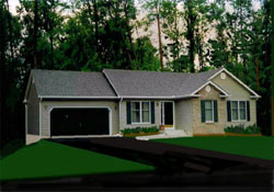 Rancher home built by G and S Contracting